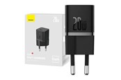 Strømkabel (intern) - Baseus Mini wall charger GaN5 20W (black) - CCGN050101