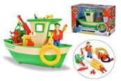Legetøjsbil - Simba Sam Charlies Fishing Boat and Figurine - 109252574