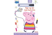 Børnebøger - Peppa Pig - Lær med Gurli Gris - Skriv og visk ud - Børnebog - Pocketbog - 9788741525525