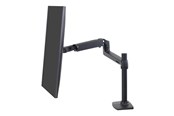 Skærmholder - Ergotron LX Desk Mount Monitor Arm Tall Pole - skrivebordsmontering - 45-537-224