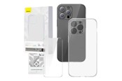 Mobil - Covers & Cases - Baseus Transparent Case and Tempered Glass set  Corning for iPhone 12 Pro Max - P60112200201-02