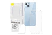 Mobil - Covers & Cases - Baseus Transparent Case and Tempered Glass set  Corning for iPhone 14 Plus - P60112202201-02