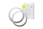 Mobil - Andet Tilbehør - Baseus Halo Magnetic Ring for phones MagSafe (Silver) - PCCH000012