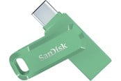 USB Stick - SANDISK Ultra Dual Drive Go - Absintgrøn - 256GB - USB Stick - SDDDC3-256G-G46AG