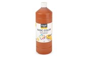 Kreativt Legetøj - Creall School paint Light brown 1 liter - 01818