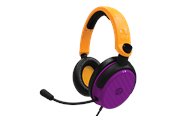 Hovedtelefoner/headset - STEALTH C6-100 Gaming Headset (Multi Format) - Neon Orange/Purple - 5055269713548