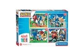 Puslespil - Clementoni Puzzles Sonic 4in1 Floor - 21522