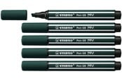 Skrive- og Tegneværktøjer - STABILO Pen 68 MAX - Fibre-tip Pen with Thick Chisel Tip - Earth Green - 768/63