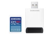 Hukommelseskort - Samsung PRO Plus SD + USB Card Reader - 180MB/s - 512GB - MB-SD512SB/WW