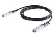 Netværkskabel - DIGITUS 100G QSFP28 Direct Attach Cable - 1m - Sort - 1m - DN-81601