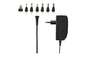 Mobil - Adaptere & Opladere - Nedis Universal AC Power Adapter - 24 W | 9 - 24 V DC | 1.80 m | 1.0 A - 1.5 A A | 6 plug(s) - ACPA003