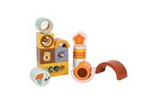 Leg & Læring - Small Foot - Wooden Discovery Blocks Safari 12dlg - 12230