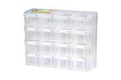 Kreativt Legetøj - Hama Ironing Beads Storage Box Set with 16 storage boxes - 6760
