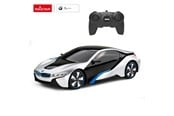 Fjernstyret - RASTAR R/C 1:24 BMW I8 Silver - 48400