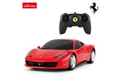 Fjernstyret - RASTAR R/C 1:18 Ferrari 458 Italia Red - 53400