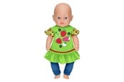 Dukker & Tilbehør - Dolly Moda Dress+Leggings Strawberry 43cm - 871263