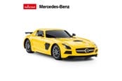 Fjernstyret - RASTAR R/C 1:18 Mercedes-Benz SLS AMG Yellow - 54100