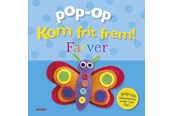 Børnebøger - Kom frit frem - Farver (pop op-overraskelse under - Børnebog - Papbog - 9788741525259