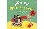 Børnebøger - Kom frit frem - Gravko (pop op-overraskelse under - Børnebog - Papbog - 9788741525242