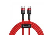 USB kabel - Baseus Cafule PD2.0 60W flash charging USB For Type-C cable (20V 3A) 2m Red - CATKLF-H09