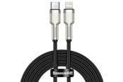 USB kabel - Baseus USB-C cable for Lightning  Cafule PD 20W 1m (black) - CATLJK-A01