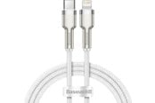 USB kabel - Baseus USB-C cable for Lightning  Cafule PD 20 W 2 m (white) - CATLJK-B02