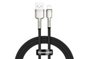 USB kabel - Baseus USB cable for Lightning  Cafule 2.4A 1m (black) - CALJK-A01