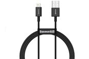 USB kabel - Baseus Superior Series Cable USB to iP 2.4A 1m (black) - CALYS-A01