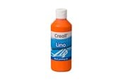 Kreativt Legetøj - Creall Lino Blockprint Paint Orange 250ml - 37002