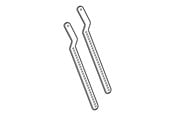 Vægbeslag, AV-Beslag & AV-Møbler - Poly mounting kit - for video conferencing system - Maks - Maks størrelse 65" - 2215-69381-001