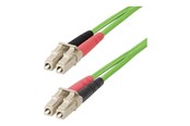 Netværkskabel - StarTech.com 25m (82ft) LC to LC (UPC) OM5 Multimode Fiber Optic Cable - patch cable - 25 m - green - Grøn - 25m - LCLCL-25M-OM5-FIBER