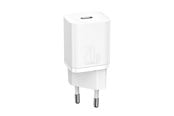 Mobil - Adaptere & Opladere - Baseus Super Si Quick Charger 1C 20W (white) - CCSUP-B02