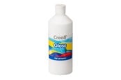 Kreativt Legetøj - Creall Gloss Gloss Paint White 500ml - 01278