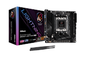 Bundkort - ASRock B650I LIGHTNING WIFI Bundkort - AMD B650 - AMD AM5 socket - DDR5 RAM - Mini-ITX - 90-MXBMP0-A0UAYZ