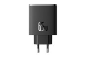 Mobil - Adaptere & Opladere - Baseus Wall charger  OS-Cube Pro 2xUSB-C + USB 65W (black) - P10152301113-00