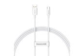 USB kabel - Baseus Cable USB do USB-C Superior 100W 1m (white) - P10320102214-01