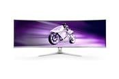 Skærm - 49" Philips Evnia 8000 49M2C8900/00 - 5120x1440 - 240Hz - QD-OLED - 90W USB-C - KVM switch - 49M2C8900/00