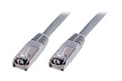 Netværkskabel - DIGITUS Ecoline patch cable - 1 m - grey - Grå - 1m - DK-1521-010