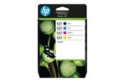 Blæk, Toner & Forbrugsstoffer - HP 937 / 6C400NE - 4-Pack (Black Yellow Magenta Cyan) Ink - 6C400NE
