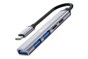 USB hub - Sandberg USB-C Multi-USB Hub USB hub - 5 ports - Sølv - 336-50
