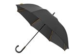 Fritid & Rejser - Falcone Luxe Golf Umbrella - 130 cm - Black - GP-76-8120