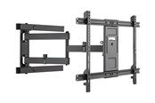 Vægbeslag, AV-Beslag & AV-Møbler - Gembird WM-80ST-05 mounting kit - for LCD TV - full motion - black - Maks 50 kg - Maks størrelse 80" - WM-80ST-05