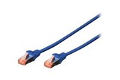 Netværkskabel - DIGITUS patch cable - 50 cm - blue RAL 5017 - 0.5m - DK-1644-005/B