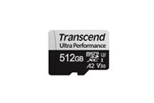 Hukommelseskort - Transcend 340S MicroSD/SD - 160MB/s - 512GB - TS512GUSD340S