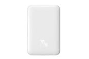 Powerbank - Baseus Magnetic 10000mAh 20W MagSafe (white) Powerbank - Hvid - 10000 mAh - PPCX070002