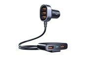 Mobil - Adaptere & Opladere - Joyroom Car charger  JR-CL03 5-Port USB (black) - JR-CL03