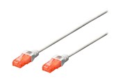 Netværkskabel - DIGITUS CAT 6 U-UTP Patch Cord - 0.25m - Hvid - 0.25m - DK-1617-0025/WH