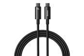 USB kabel - Baseus USB-C to USB-C cable  Tungsten Gold 240 W 2 m (black) - CAWJ040101