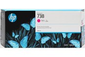 Blæk, Toner & Forbrugsstoffer - HP 738 / 676M7A - Magenta Ink - 676M7A