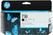 Blæk, Toner & Forbrugsstoffer - HP 738 / 498N4A - Black Ink - 498N4A